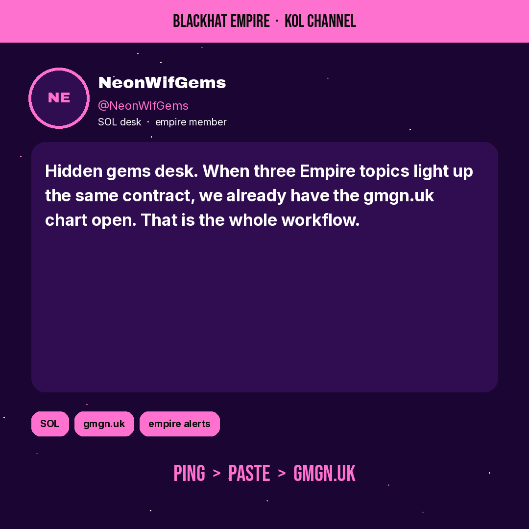 Crew review card 03 NeonWifGems — Maybach Gamble Calls